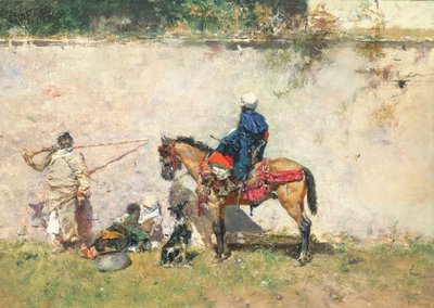 Marokkaner von Mariano José María Bernardo Fortuny y Carbó